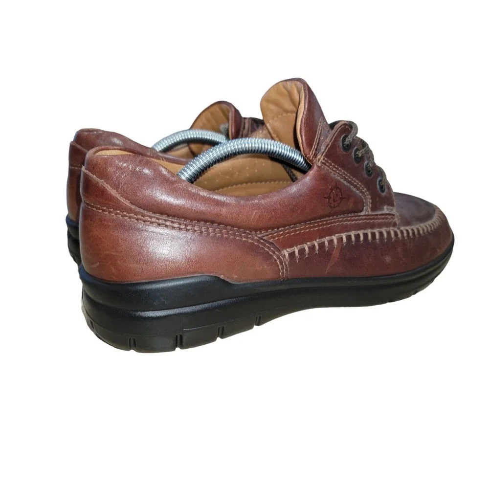 ECCO Seawalker‎ Men's Shoes Brown Leather Runner Oxford Sz EU 44/US 10.5